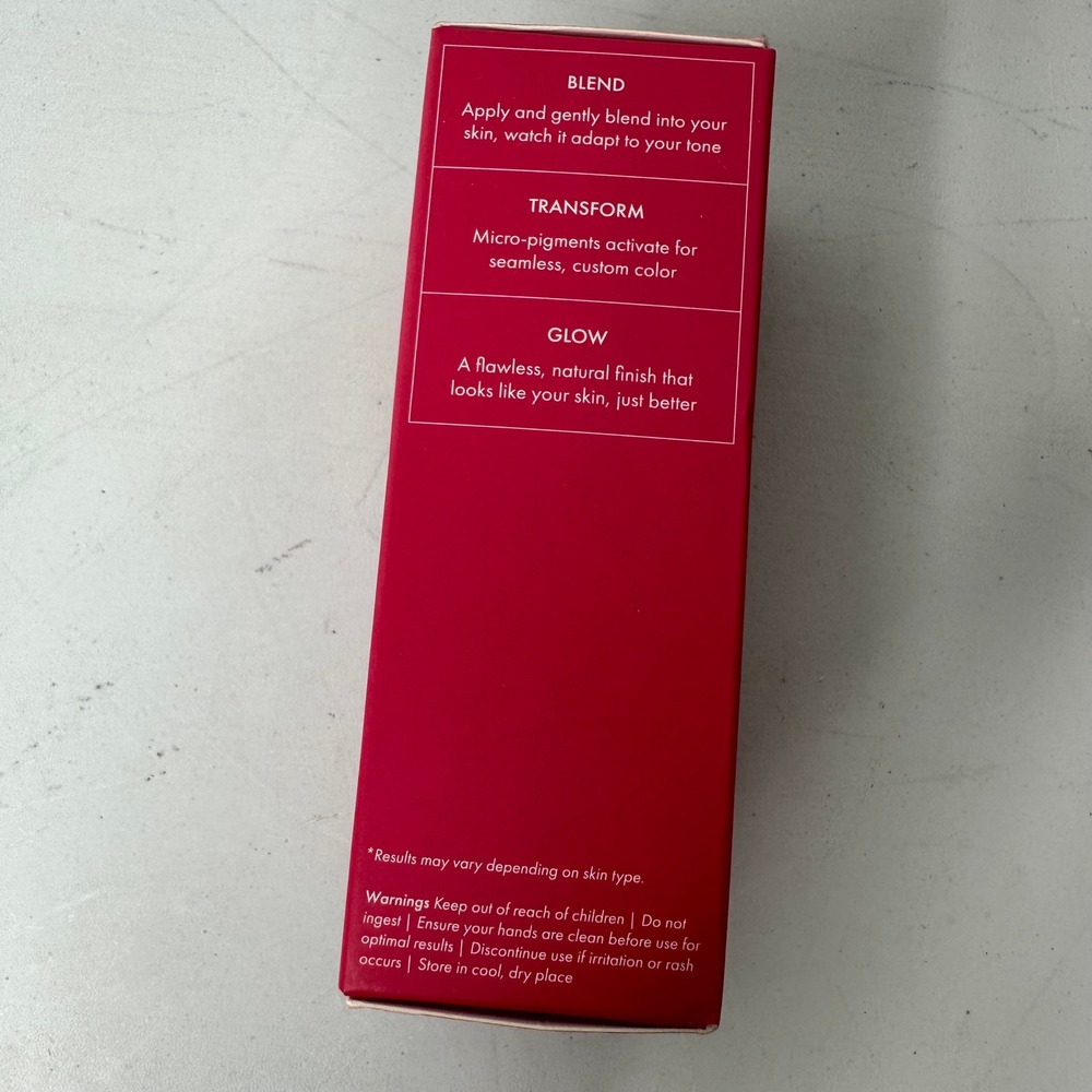 Smooche Color Changing Foundation SPF 15 Self Adjusting Pigments 30ml Vegan NEW - Picture 4 of 6